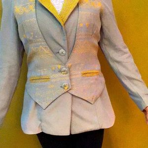 🔥BOGO FREE 🔥 Vintage 1980 Blazer vest 35% Rayon